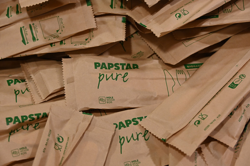 Nachhaltiges Besteck von Papstar bei den United World Games