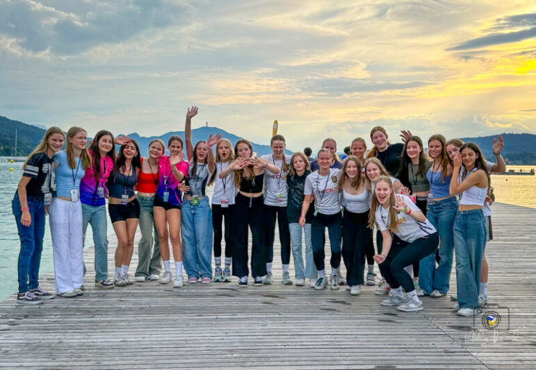 Teamfoto-Spot bei den United World Games