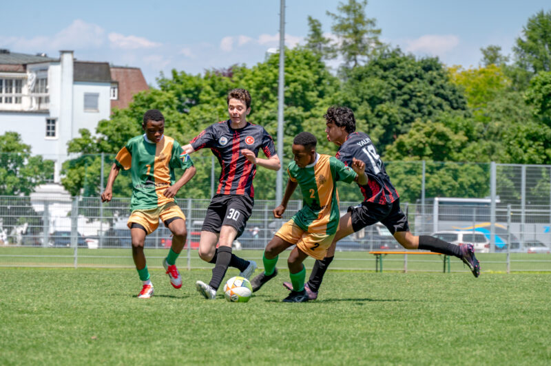 Spielszene beim Fußball der United World Games