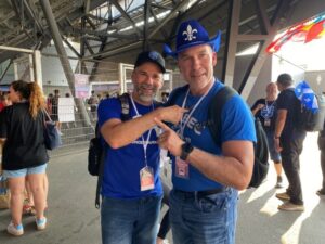 Eishockeyspieler bei den United World Games